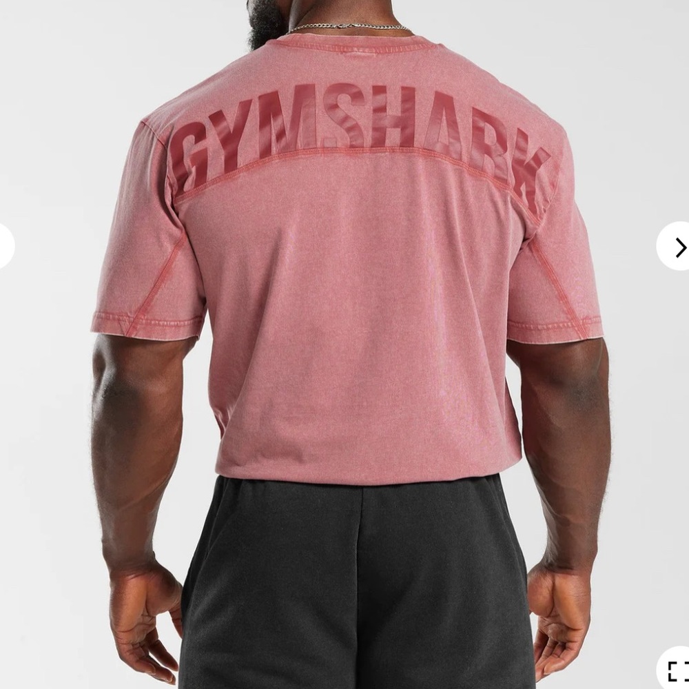 Gymshark POWER WASHED T-SHIRT
